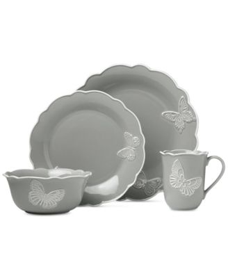 Lenox Butterfly Meadow Carved Dinnerware Collection