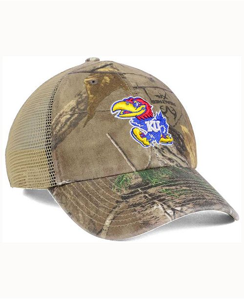 '47 Brand Kansas Jayhawks Sawgrass Camo Snapback Cap & Reviews Sports