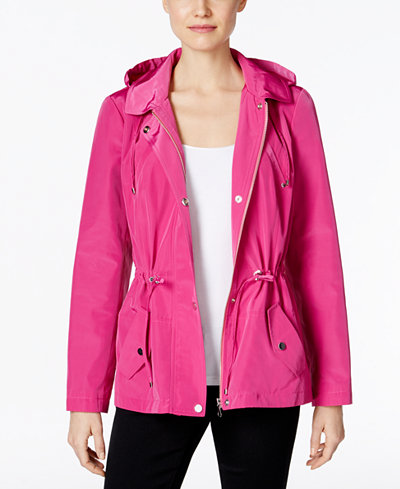 Charter Club Hooded Utility Jacket, Only at Macy's