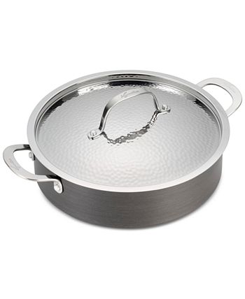 Lagostina - Nera Nonstick 5-Qt. Casserole with Lid