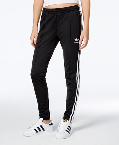 adidas Originals Superstar Track Pants - Pants - Women - Macy's