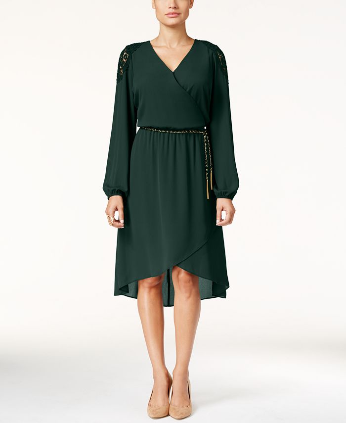 Thalia sodi lace sheath cheap dress