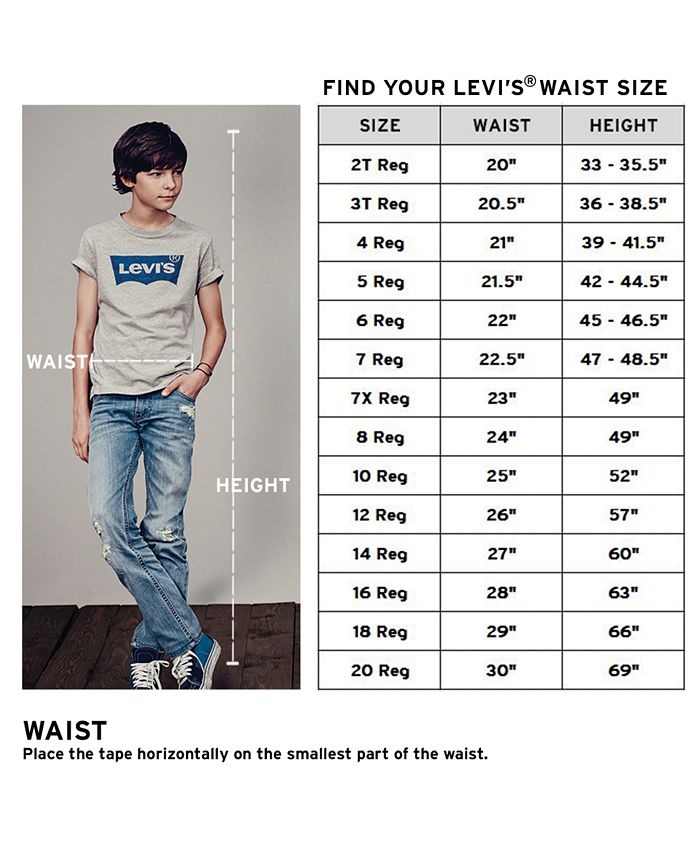 Levis Boys Jeans Size Chart | Forum.Iktva.Sa