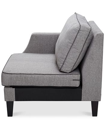 Madison Park Signature - Wadden Modular Sofa Left Arm, Direct Ship