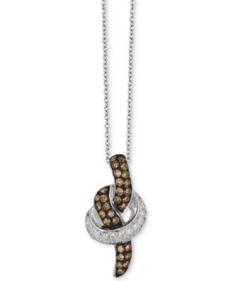 Le Vian - Diamond Pendant Necklace (1/2 ct. t.w.) in 14k White &or Rose Gold