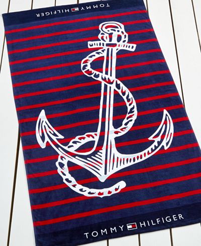 Tommy Hilfiger Trans Anchor Beach Towel