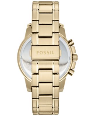 Men's Chronograph Dean Gold-Tone Stainless Steel Bracelet Watch 45mm