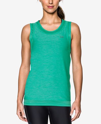 Under Armour Sport Heathered Muscle Tank Top