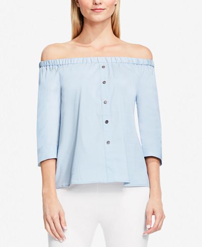 Vince Camuto Off-The-Shoulder Blouse