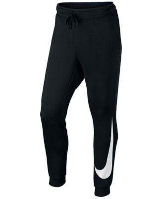 Nike Men's Fleece Logo Jogger Pants - Macy's