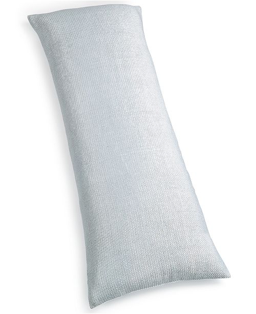 Calvin Klein Textured Weave 20 X 56 Decorative Body Pillow
