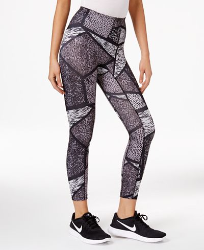 Hue Women's Geo Animal Active Shaping Leggings