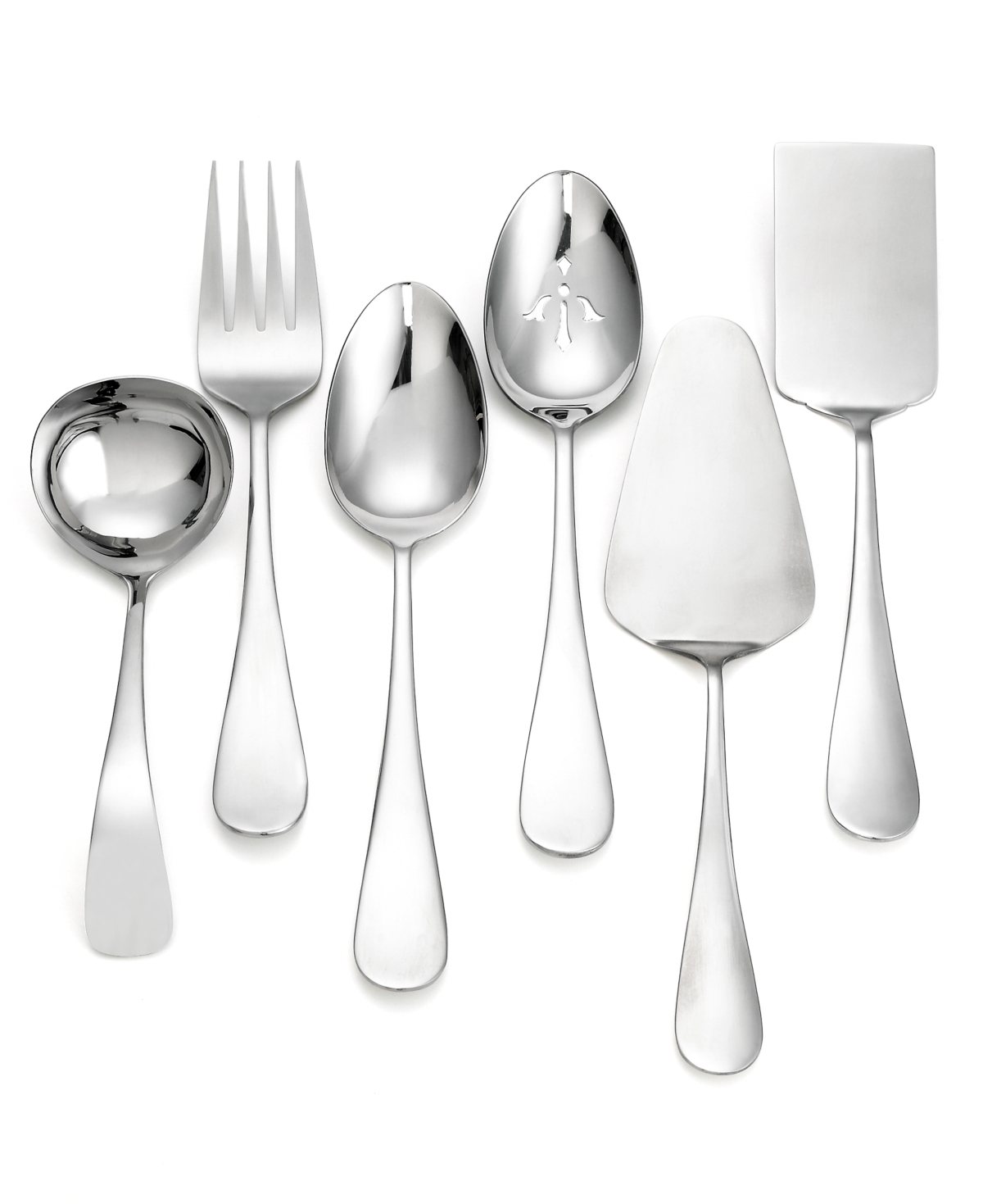 Towle Living 5201296 Palm Breeze Stainless Steel 2-Piece Serving Set 