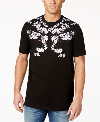 Hudson NYC Men's Embroidered T-Shirt