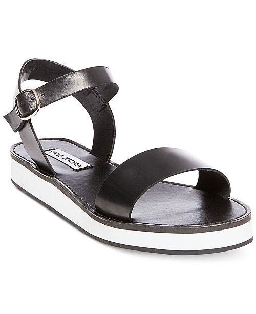 steve madden 2 strap heels