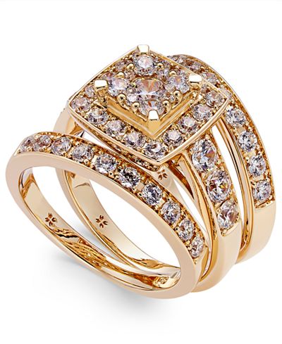 Diamond Engagement Ring Bridal Set (2 ct. t.w.) in 14k White, Yellow or Rose Gold - Rings ...