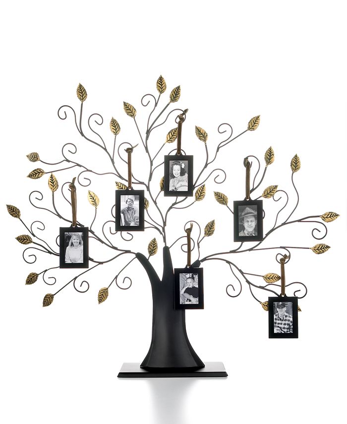 Leeber - Picture Frames, Set of 6 Family Tree Hanging Frames
