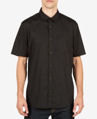 Volcom Camicia Da Uomo A Maniche Corte Everett Oxford, Wrecked