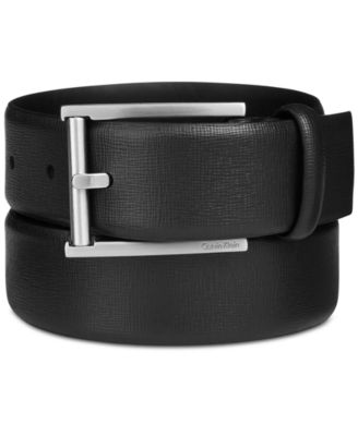 Calvin Klein - Men's Leather Feather-Edge Belt