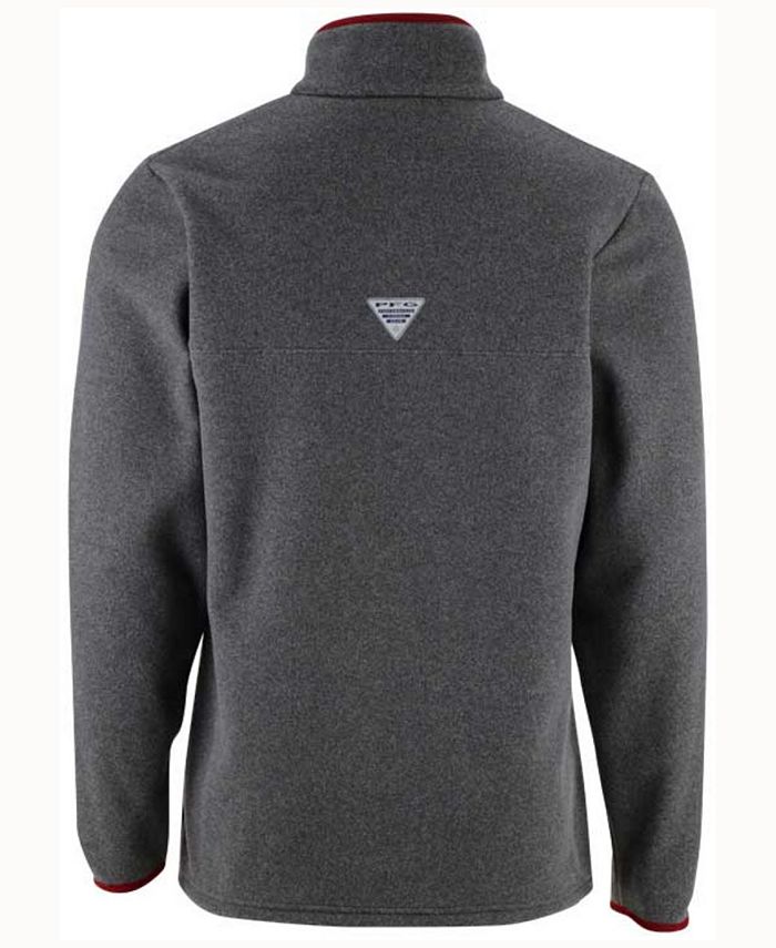 Columbia Men's Oklahoma Sooners Harborside Fleece Pullover Macy's