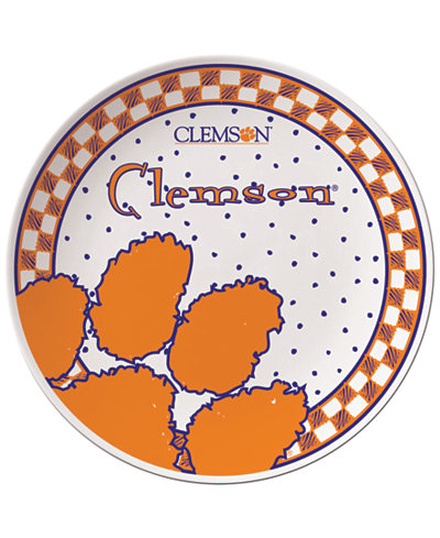 Memory Company Clemson Tigers Gameday Ceramic Plate