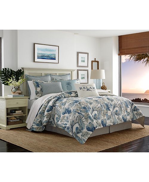 Tommy Bahama Home Raw Coast Cotton King 3 Pc Duvet Cover Set