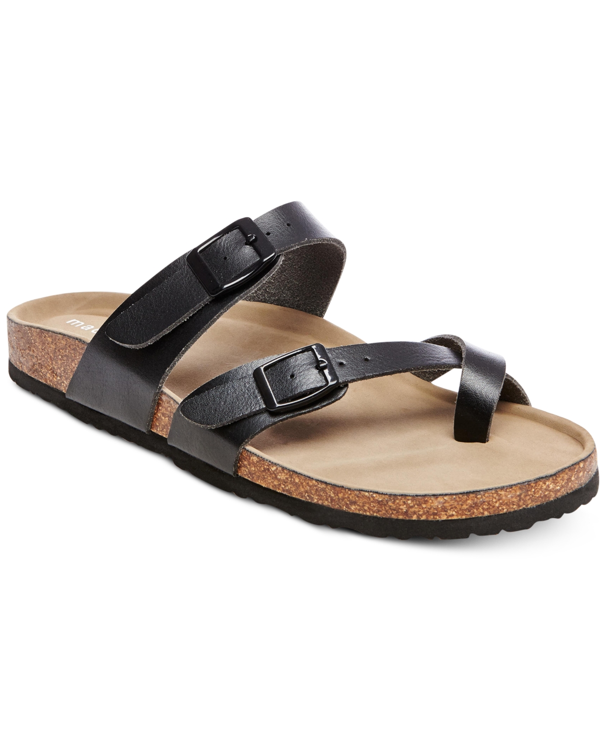 Bryceee Footbed Sandals - Dark Brown