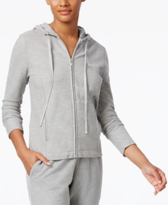 Lauren Ralph Lauren - Lounge Zip-Up Hoodie Sweatshirt