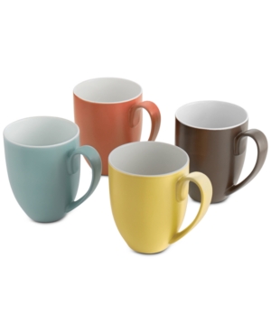 Shop Nambe Pop Collection By Robin Levien 4-pc. Mug Set In Open Misce