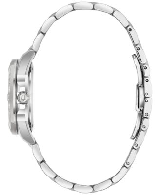 Women's Diamond Accent Marine Star Stainless Steel Bracelet Watch 32mm 96R215