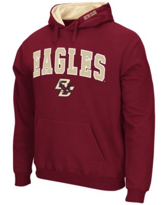 Campus Colors Boston College Eagles Arch & Logo Game Day T-Shirt – Maroon Fan Tee - View #7