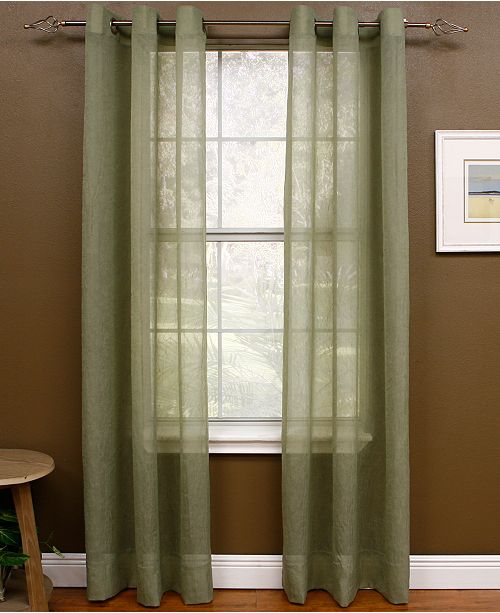 Miller Curtains Sheer Preston Grommet 48 X 63 Panel Reviews