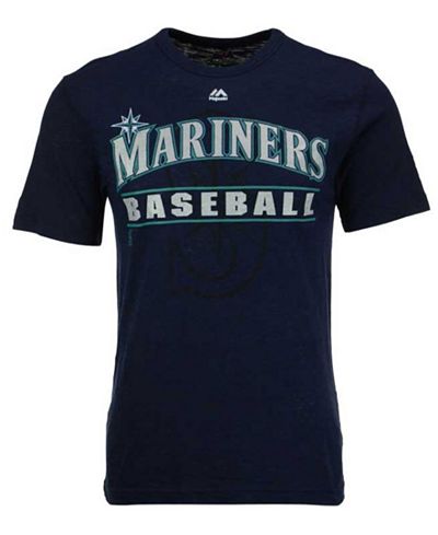 Majestic Men's Seattle Mariners Bases Loaded Hyperslub T-Shirt