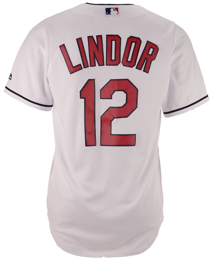 Nike Men's Francisco Lindor Cleveland Indians Official Player Replica Jersey  - Macy's