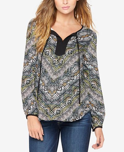 Ella Moss Maternity Printed Blouse