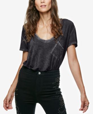 Free People - Rising Sun Scoop-Neck T-Shirt
