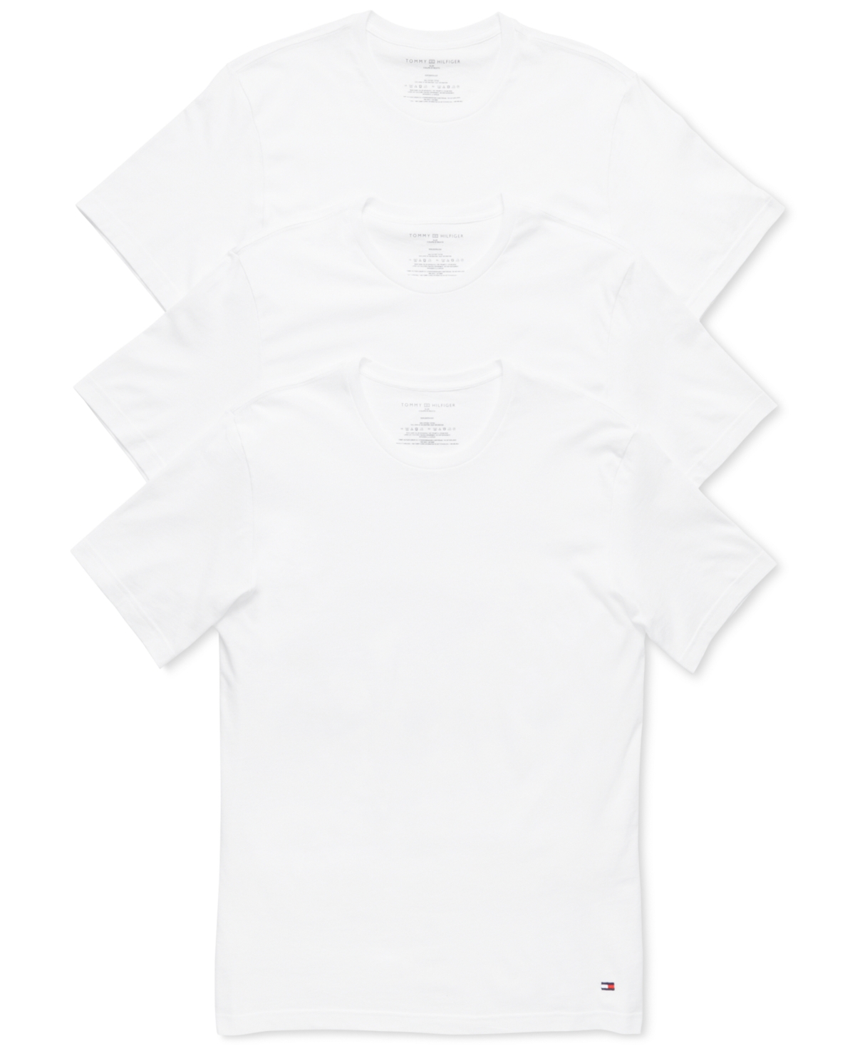UPC 088541448987 product image for Tommy Hilfiger Men's 3 Pack Slim Fit Cotton Crew Undershirts | upcitemdb.com