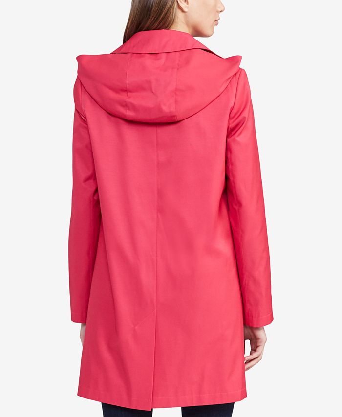 Lauren Ralph Lauren Petite Single Breasted Trench Coat, Created for Macy's Macy's
