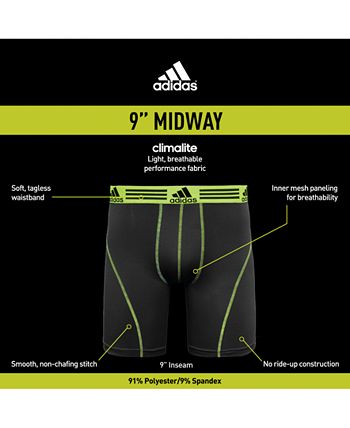 ADIDAS Men's Sport Performance Climalite Midway Briefs, 2-Pack - Eastern  Mountain Sports