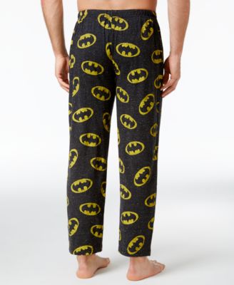 Dc Comics Sleepwear Batman Pj Pants DC Comics Men's Classic Batman