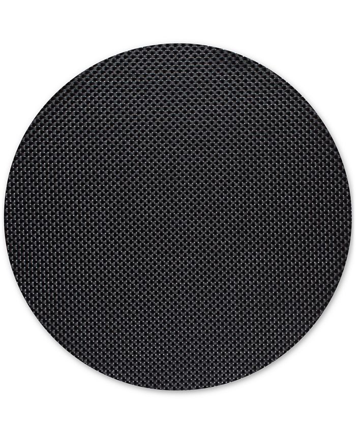 Chilewich Basketweave Woven Vinyl Round Placemat Macy's