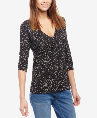 Motherhood Maternity - Printed Nursing Top