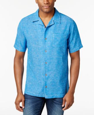 Weatherproof Vintage Men's Linen Chambray Shirt - Macy's