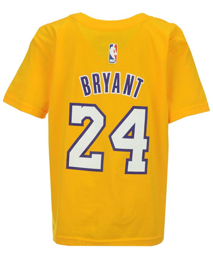Los Angeles Lakers Lakers Kobe Bryant Purple Adidas T Shirt New