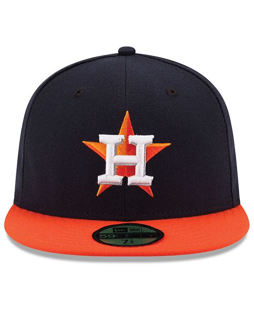 New Era Houston Astros Authentic Collection 59FIFTY Cap & Reviews ...