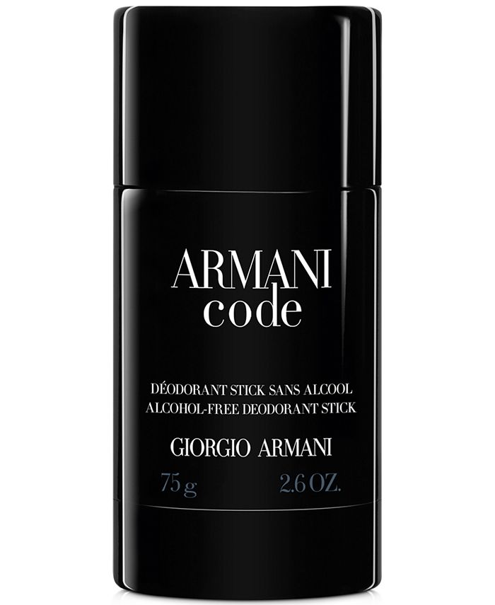 åndelig patois trådløs Giorgio Armani Armani Code Men's Deodorant Stick, 2.6 oz. - Macy's