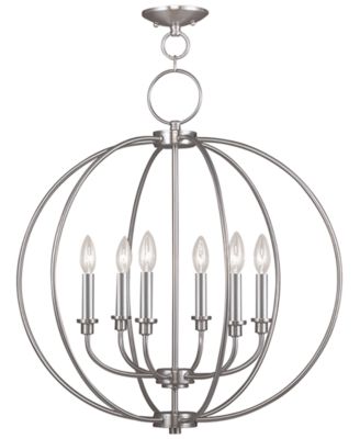 Milania 6- Light Metal Chandelier