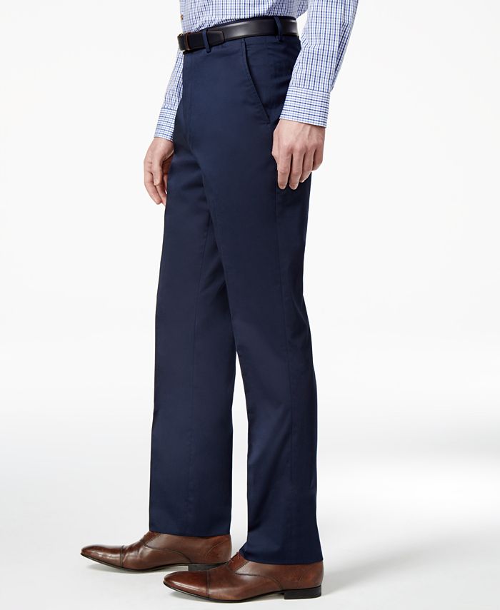 Ben Sherman Men's Slim-Fit Stretch Comfort Navy Solid Suit - Macy's