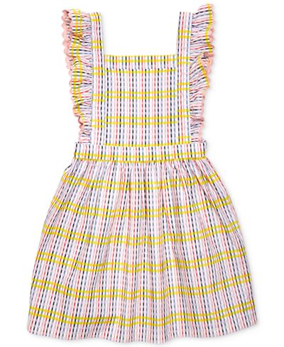 Margherita Kids by Margherita Missoni Checkered Pinafore Dress, Little Girls (2-7)