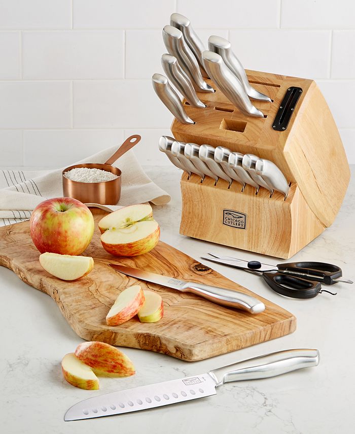 Chicago Cutlery® Insignia Stainless Steel Knife Block Set, 18 Piece - Foods  Co.